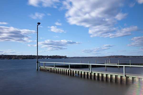 Wolken über dem Wannsee